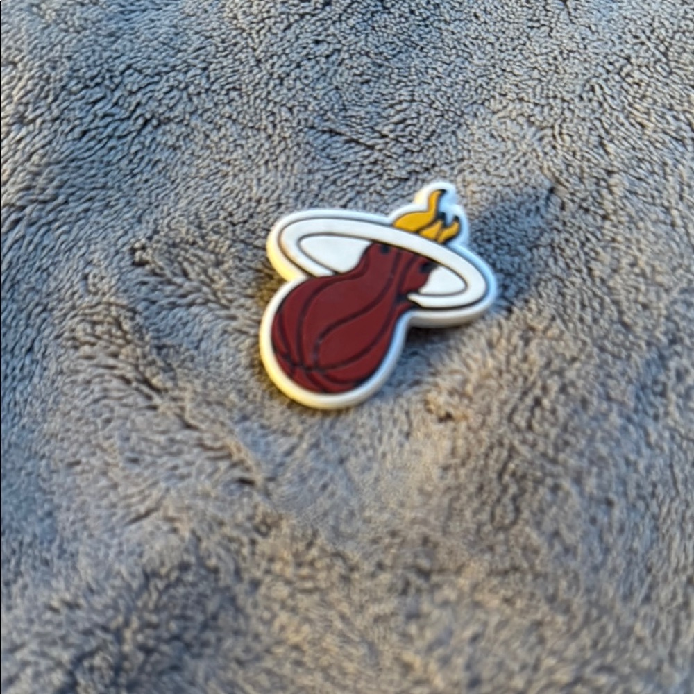 Miami Heat Croc Jibbitz
